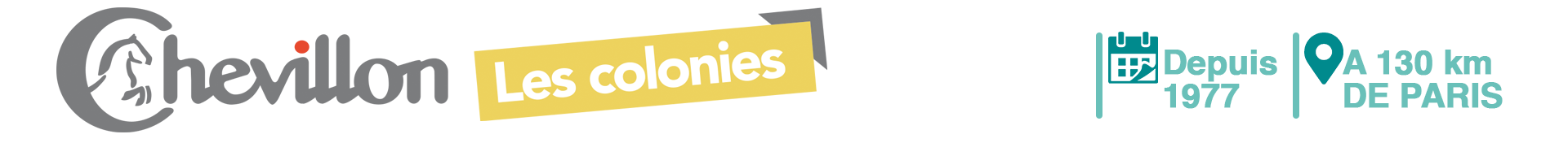 LES COLONIES – Domaine de Chevillon Logo